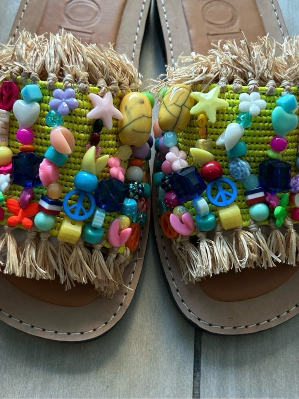 Loewe Colorful Beaded Sandals - Picture 8 of 10
